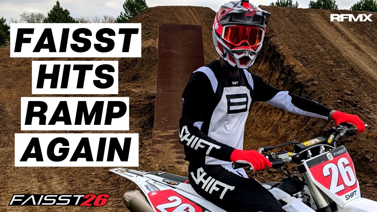 RONNIE FAISST HITS FREESTYLE RAMP AGAIN! FMX after two year break!