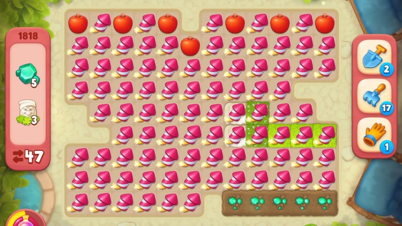 Max Rocket booster | Playrix Gardenscapes @Match3Magic 