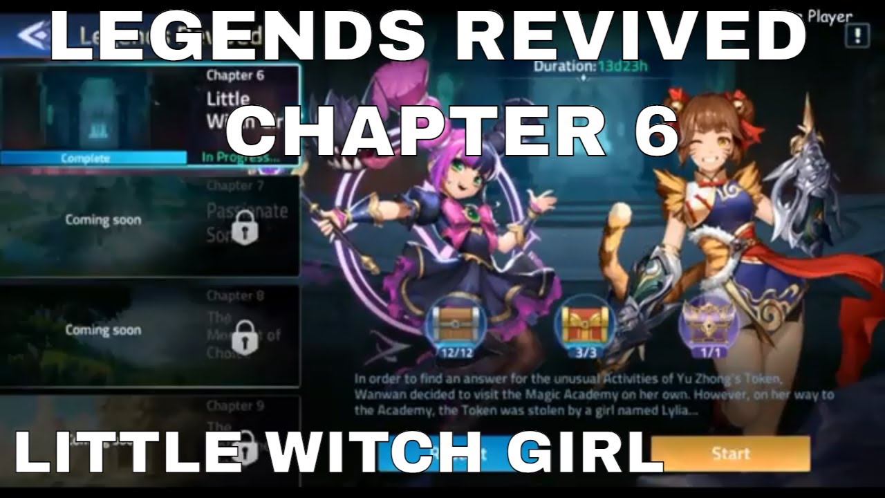 LEGENDS REVIVED  | CHAPTER 6 | LITTLE WITCH GIRL ► MOBILE LEGENDS ADVENTURE