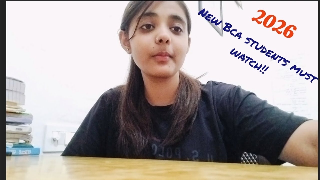 BCA 1st Semester Guide 2026 | All Subjects Explained🎒🧾📚