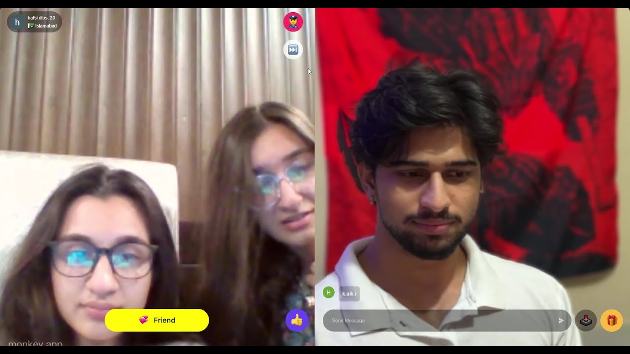 Met The Most Cutest Pakistani Girls On Omegle | Bodybuilder Got Crazy Reaction |