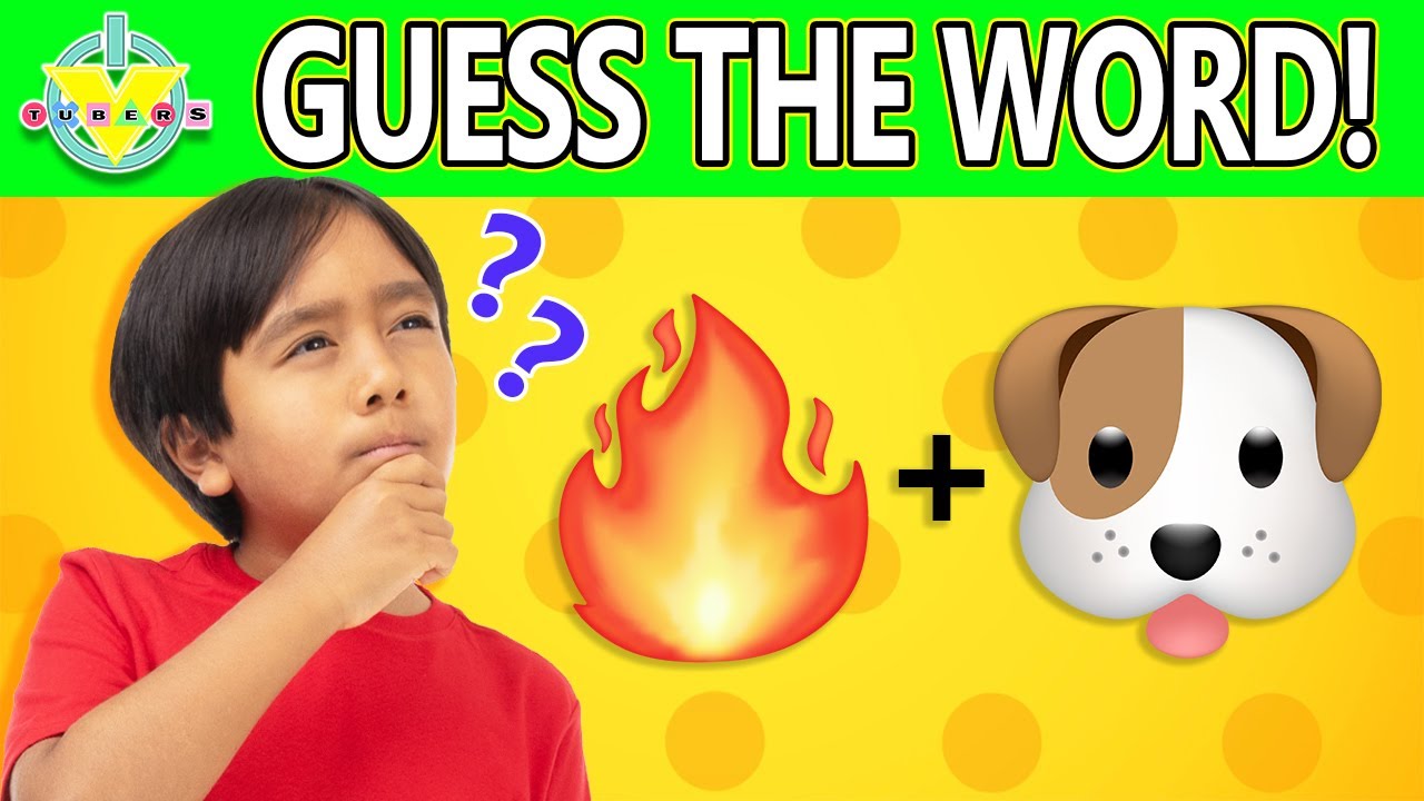 Can You Guess the WORD by the Emojis Ryan vs Mom!!
