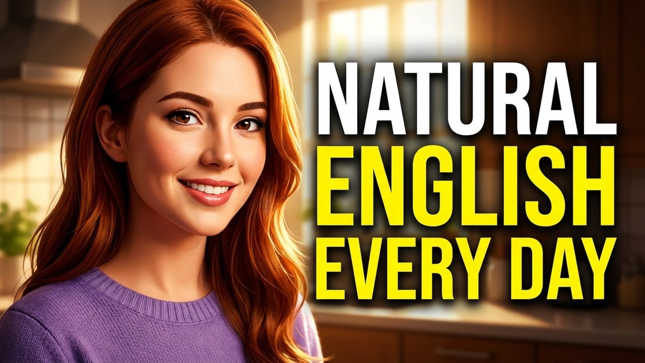 Learn English Naturally Every Day (No Studying, No Stress)