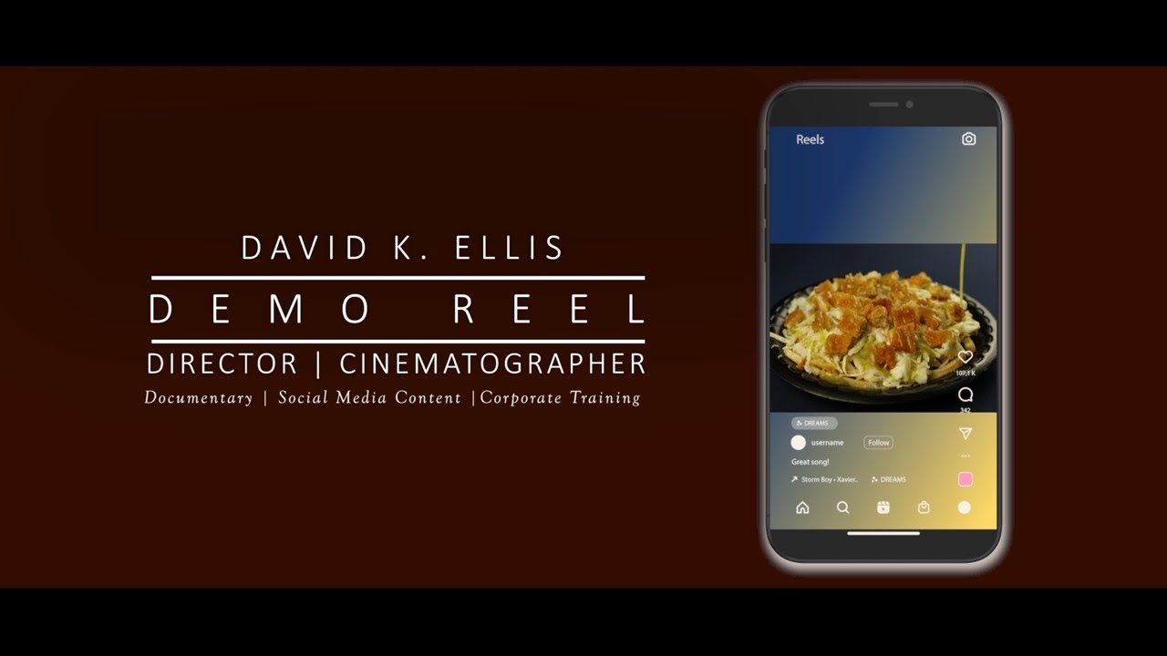 Documentary & Corporate Training Demo Reel - David Ellis (2024)