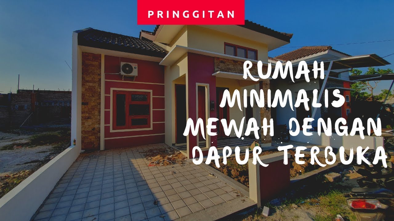 Rumah mewah tipe 70 perumahan griya pringgitan asri #dapurterbuka part 2