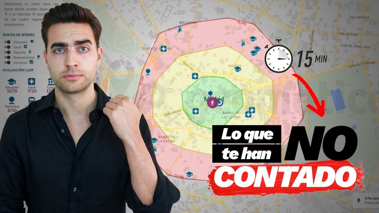❌​ La TRAMPA de la CIUDAD de los 15 MINUTOS 🚲​ Explicada por un arquitecto