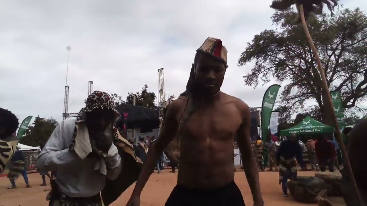 Venda Tribe in South Africa visited Makuleke Village near Kruger National Park.