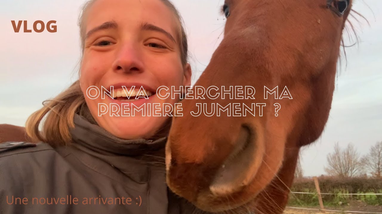 {Vlog} On va chercher ma première jument 🥰