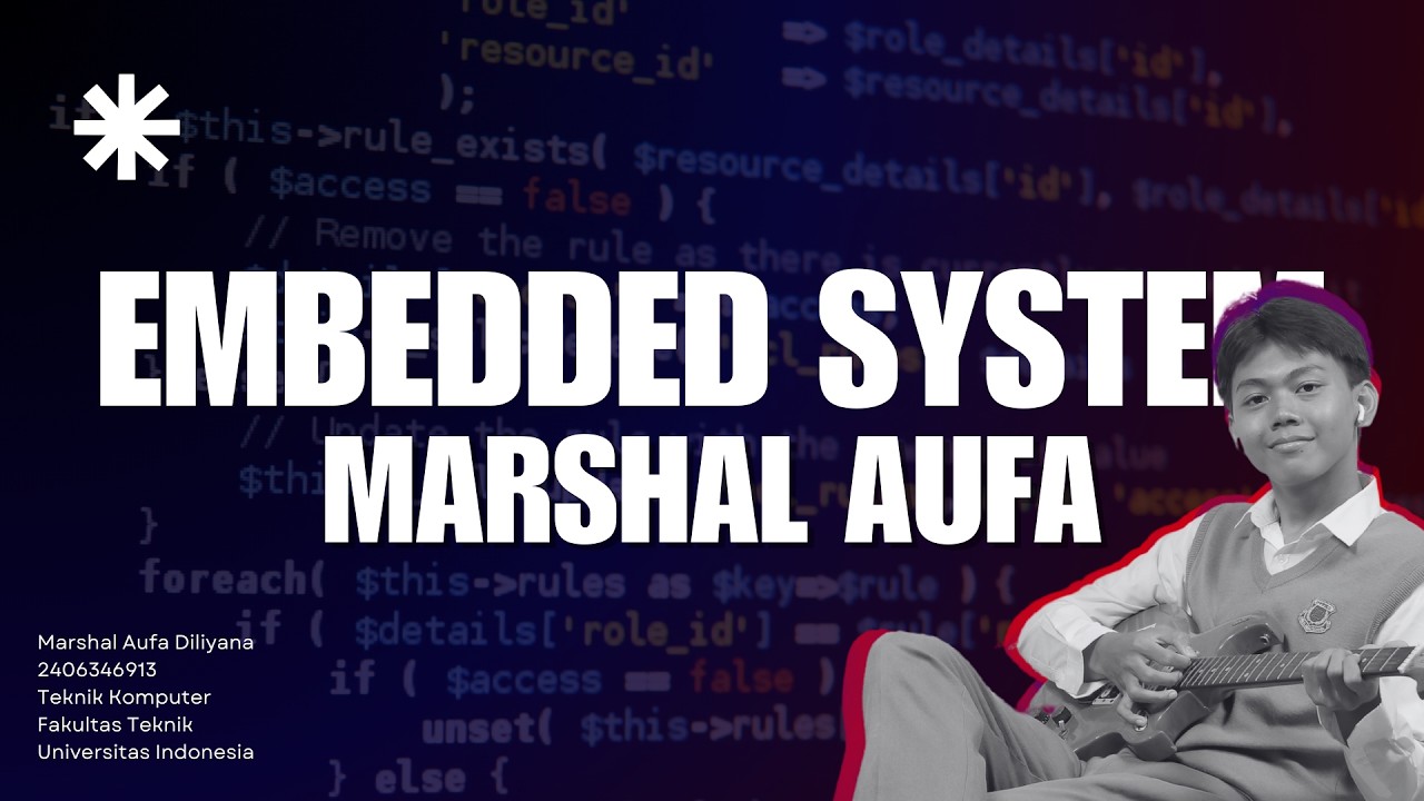AVR STUDIO - EMBEDDED SYSTEM | MARSHAL AUFA