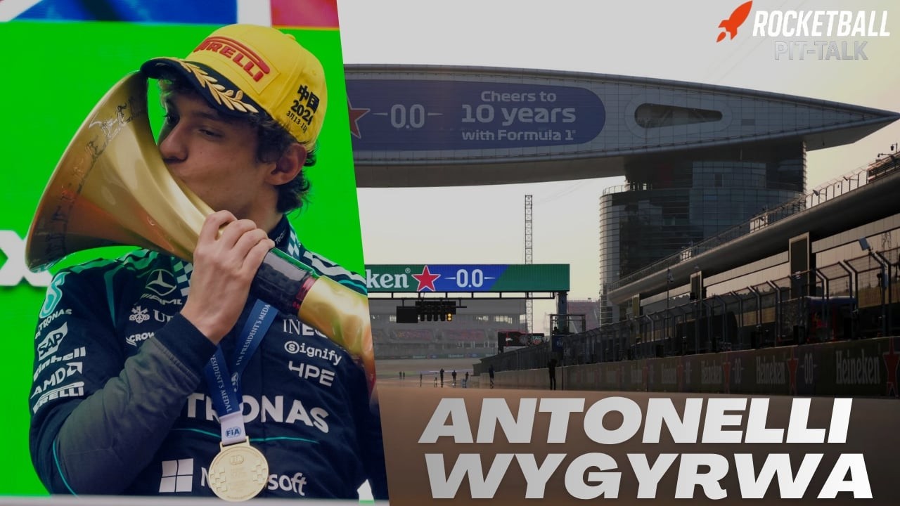 ANTONELLI z PIERWSZYM ZWYCIĘSTWEM. Plaga awarii podczas weekendu w Chinach. Pit Talk odc. 22