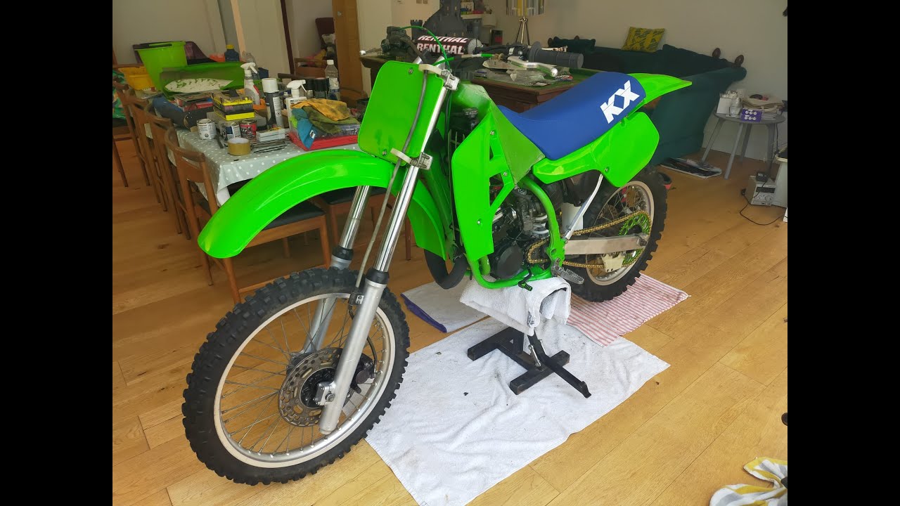 Amazing Transformation Of A 36 Year Old Dirt Bike (1987 KX125) - Full Restoration