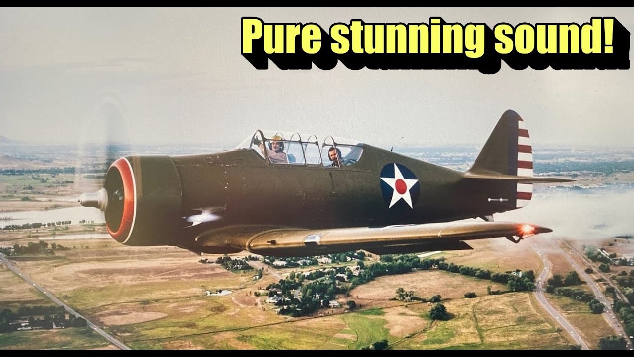 Warbird Formation flying, N/A-50 & Vultee BT-13 Valian