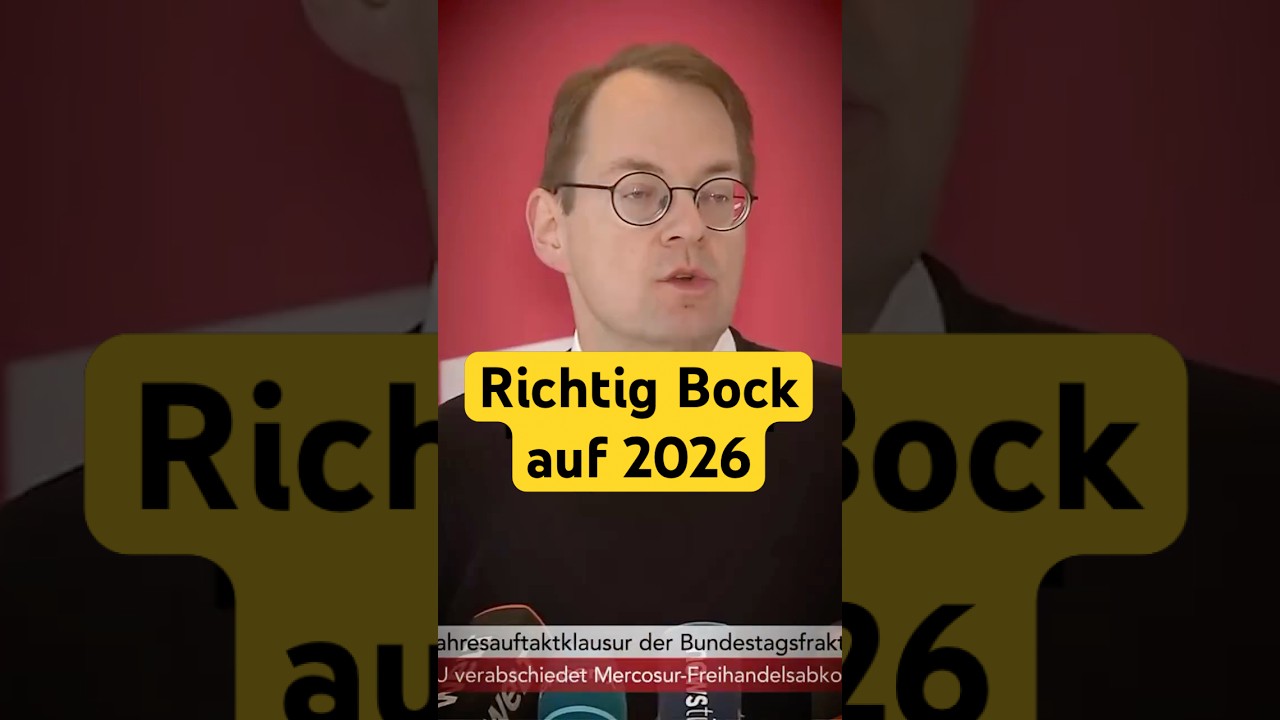 Richtig Bock auf 2026! Erste PK der Bundestagsfraktion Die Linke mit ​⁠Heidi, Jan & mir vom 09.01.26