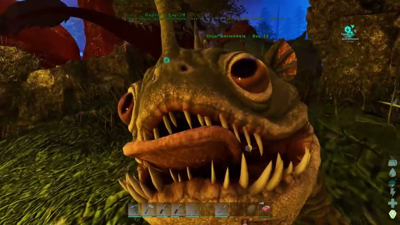 ARK SURVİVAL ASCANDED BÖLÜM = 3 GELİŞİYORUZ