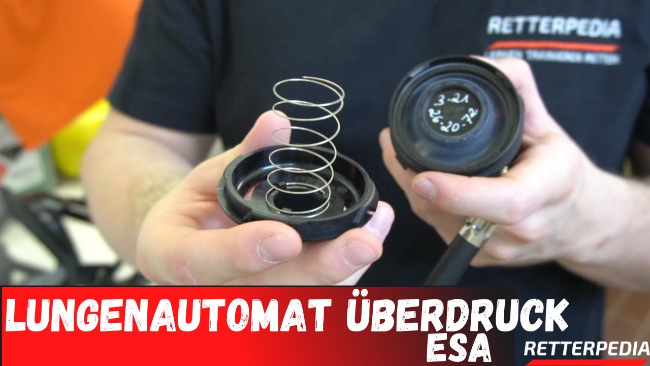 Lungenautomat ÜBERDRUCK | ESA | Einheitssteckanschluss