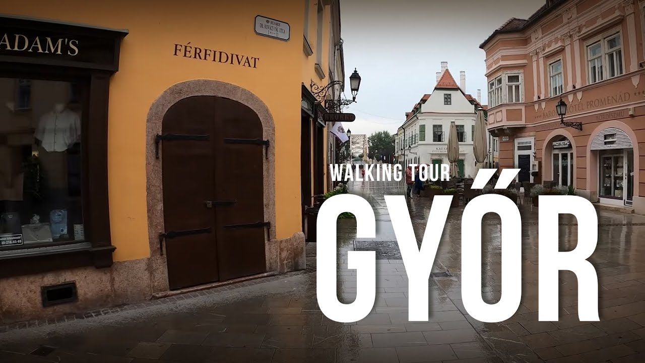 Hungary: Győr Walking Tour
