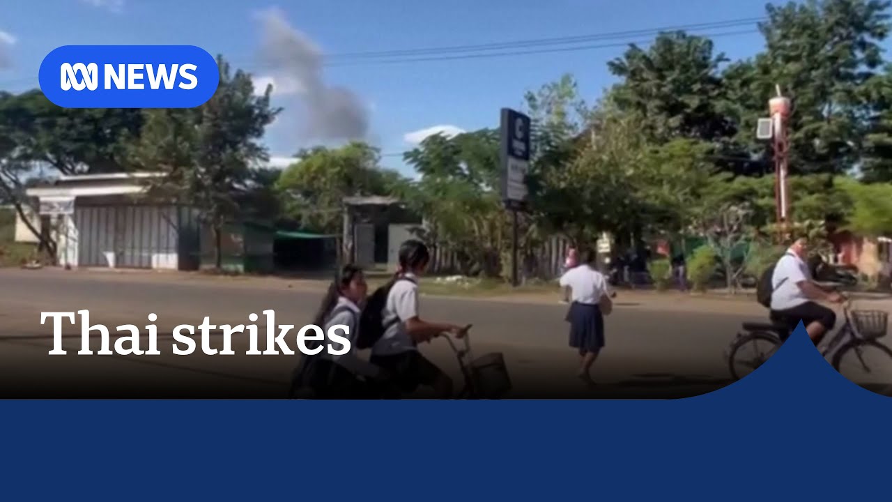 Thailand bombs warehouse storing rockets in Cambodia border town | ABC NEWS