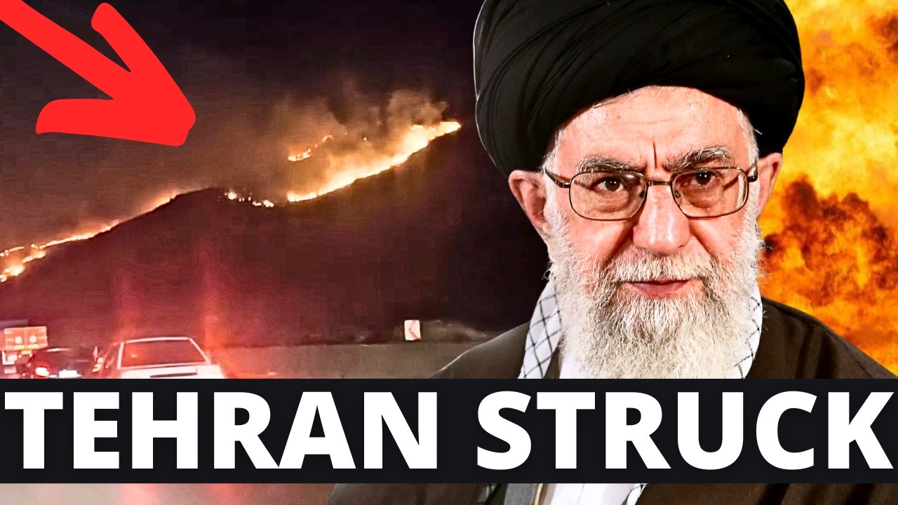 MASSIVE US AIRSTRIKES BEGIN IN TEHRAN, EXPLOSIONS NEAR NUKE SITES! Breaking War News The Enforcer