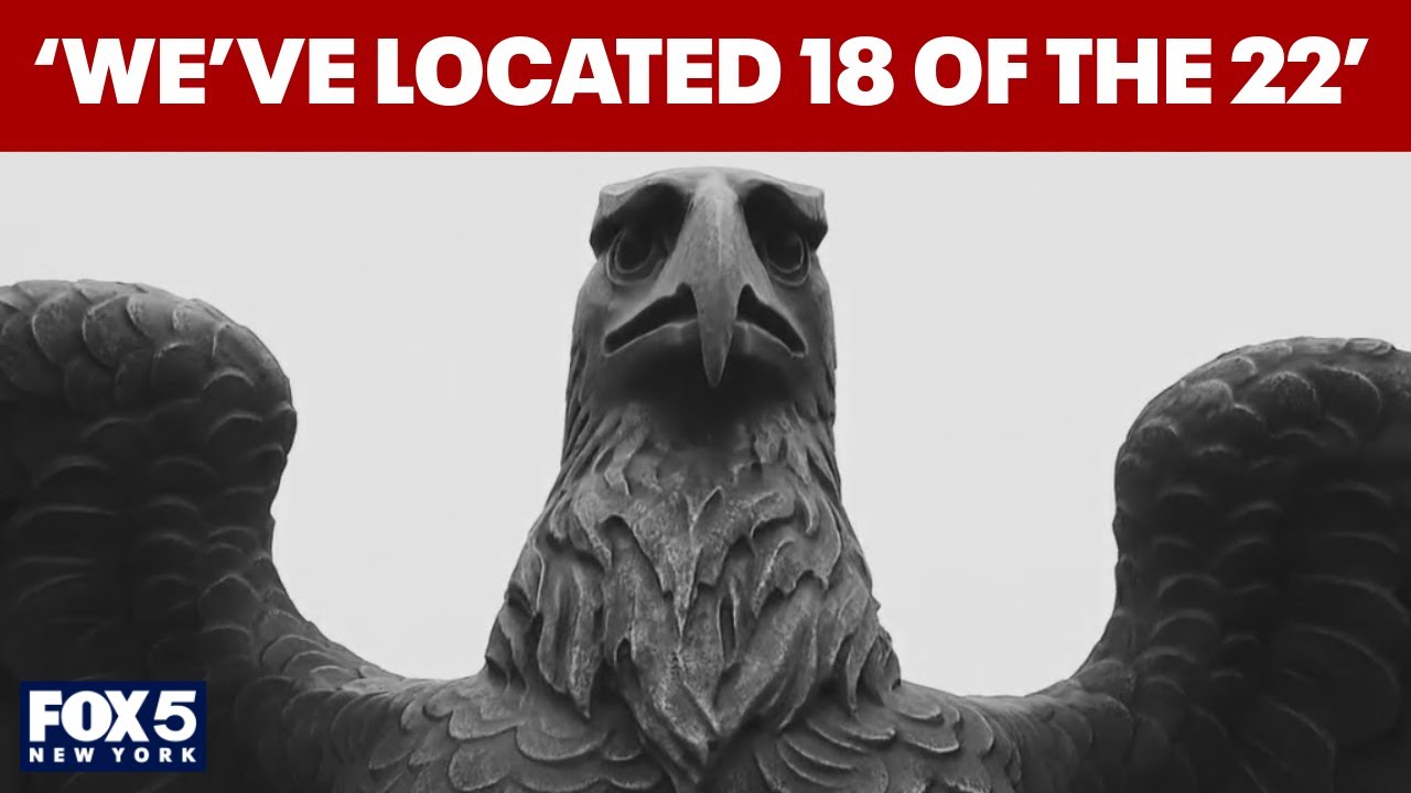 What happened to Penn Station's giant eagles?