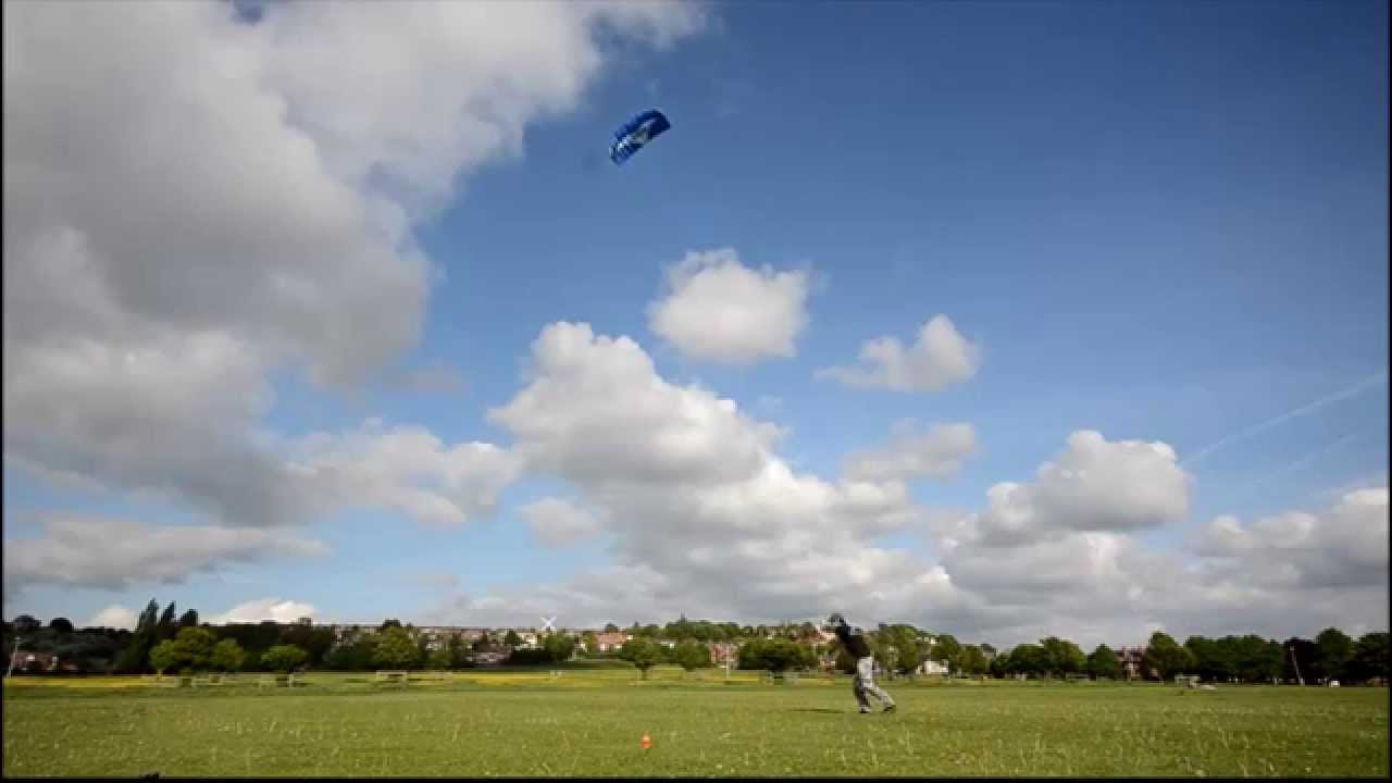 hq alpha 3.5 power kite demo