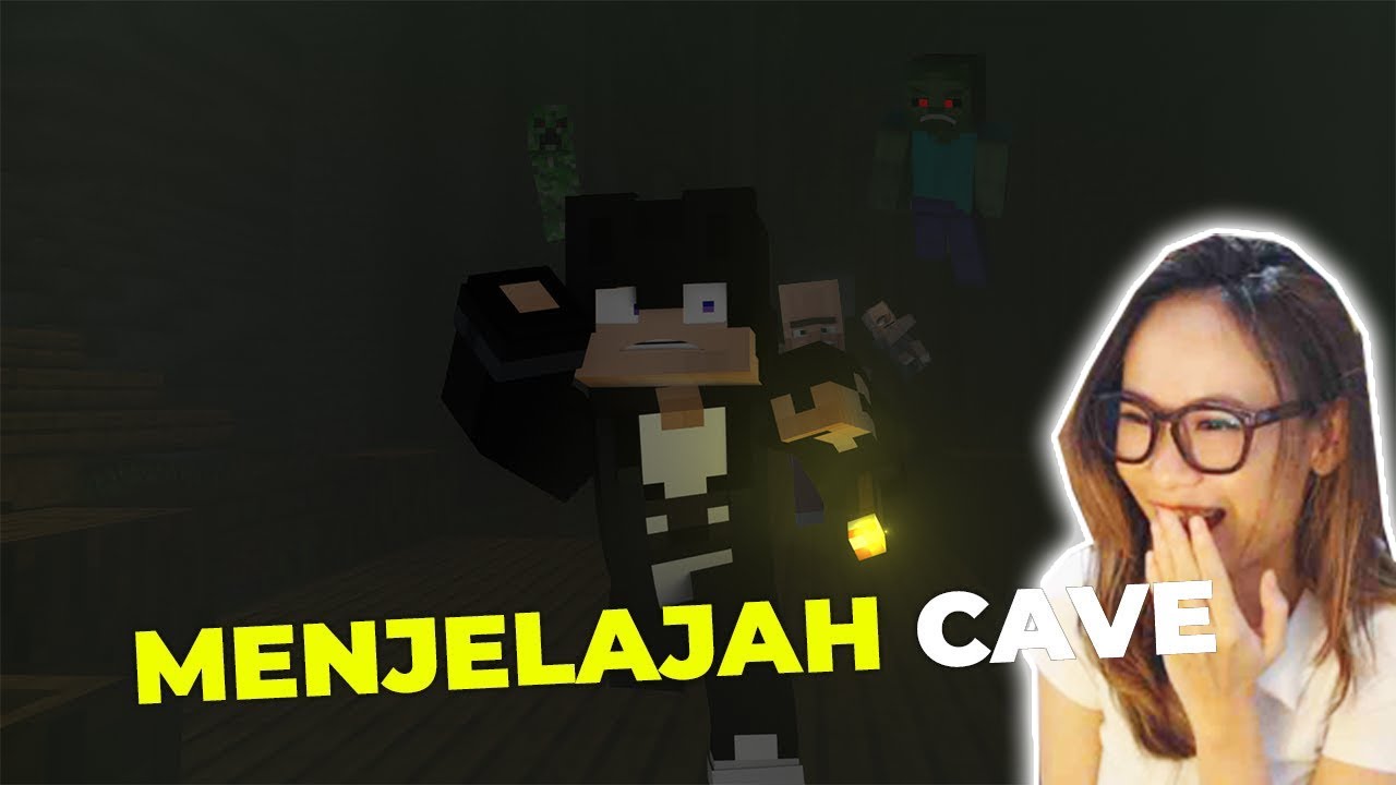 React RemanRHN - Menetap Di Dalam Cave Bersama 1,000 VIllager Absurd !!!