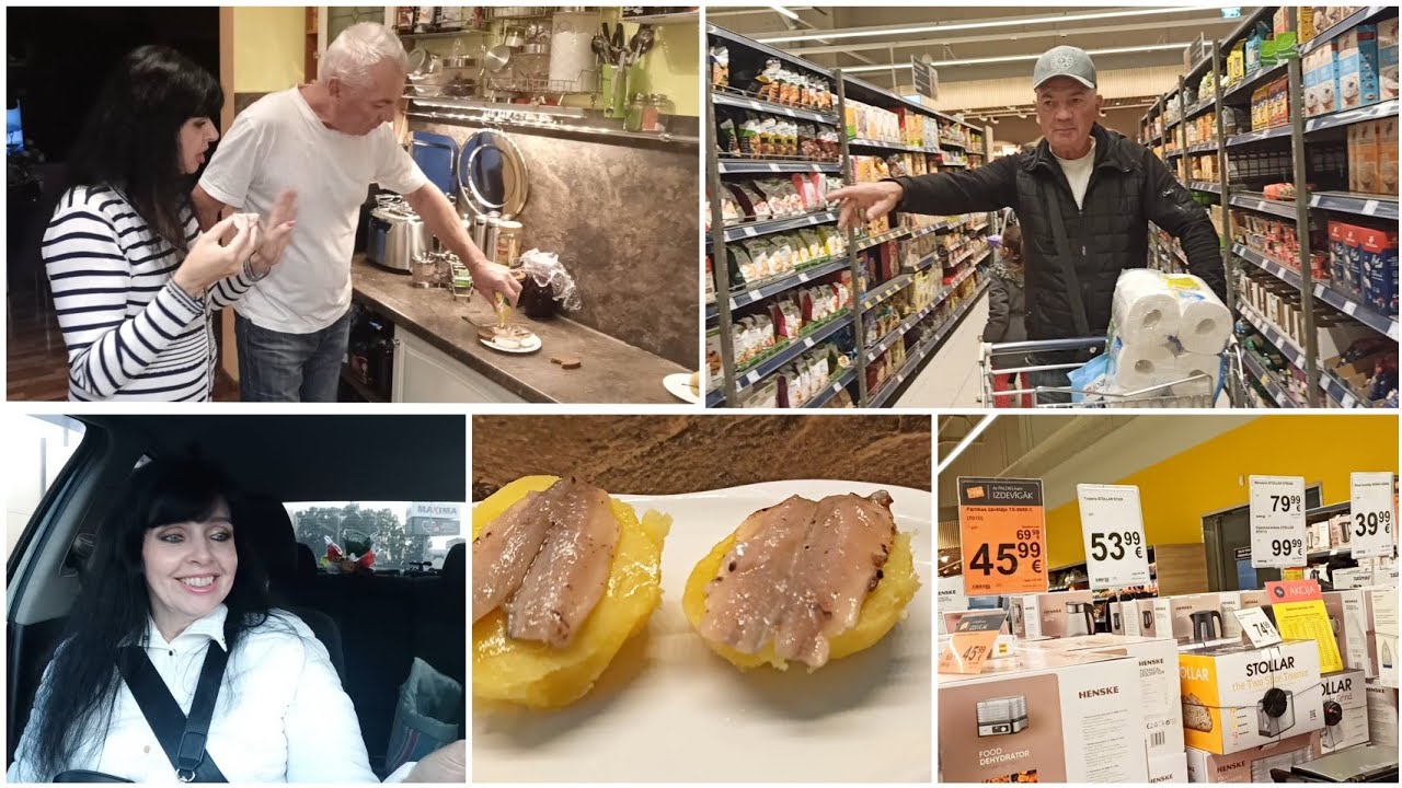 В Магазине / Едим Просто но Вкусно / Ruta Vlog Латвия Рига  @HozajushkaRuta @RutaLutkevica