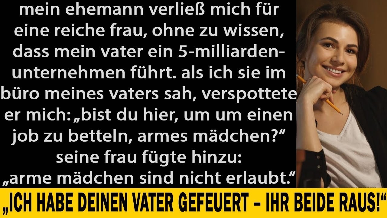 Ex verließ mich für Reiche – ohne zu wissen, dass ich reicher war… dann verspotteten sie mich!