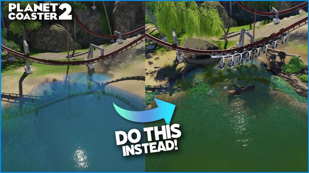 Create more Realistic Waterfronts in Planet Coaster 2 with these helpful tricks
