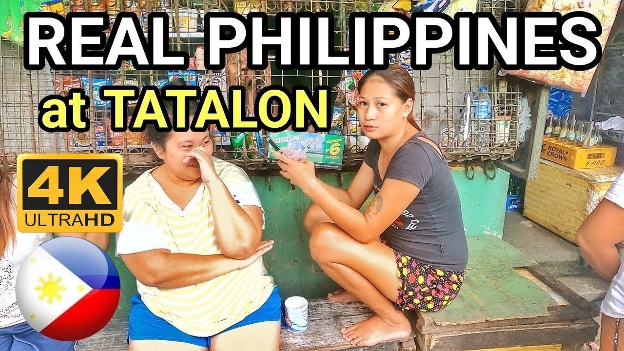 LIVING HIDDEN SLUM in TATALON | WALK at HIDDEN LIFE NARROW ALLEY in TATALON Philippines [4K] 🇵🇭