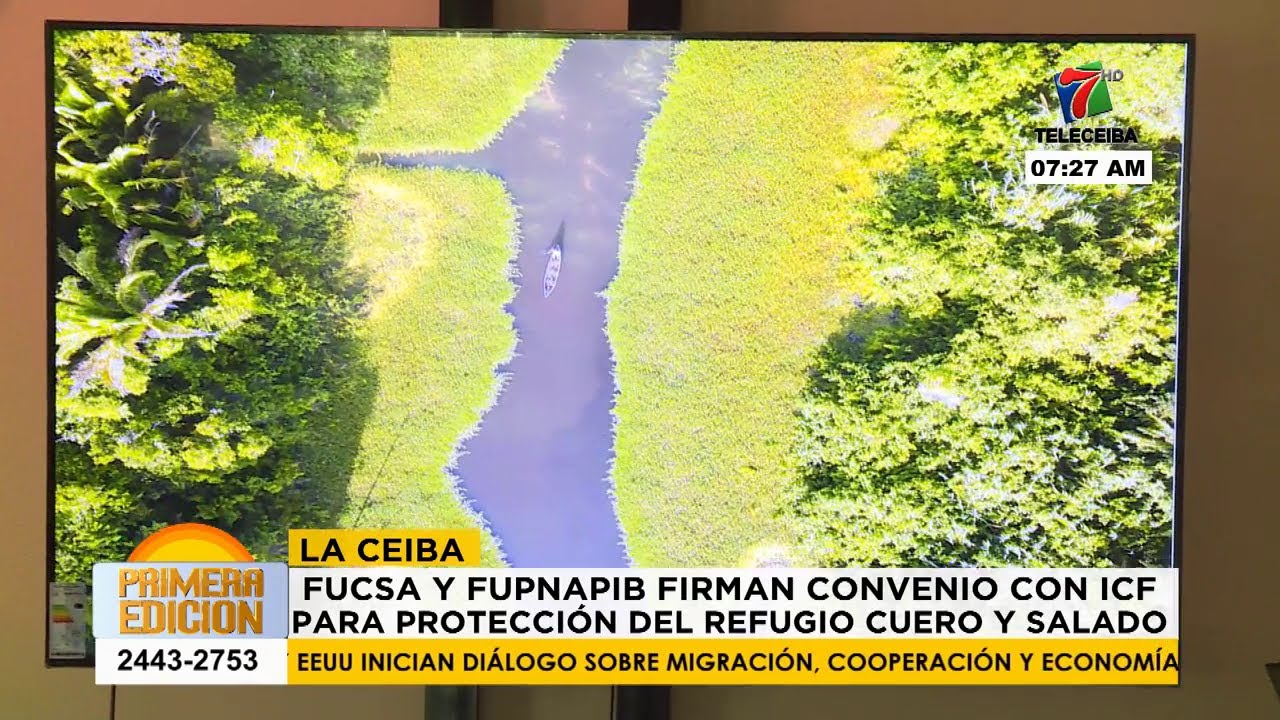 FUCSA y FUPNAPIB firman convenio con ICF para protección del Refugio Cuero y Salado