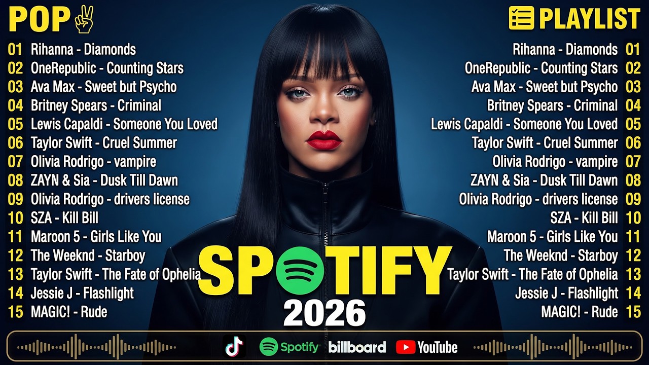 Rihanna, OneRepublic, Ava Max, Taylor Swift  💫 Billboard Top 50 This Week 🎧 The Ultimate Playlist