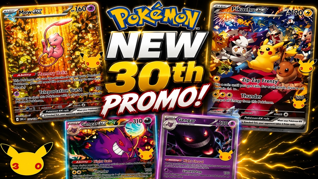 30th Anniversary Pok&eacute;mon Cards Investment Guide & Top Picks!