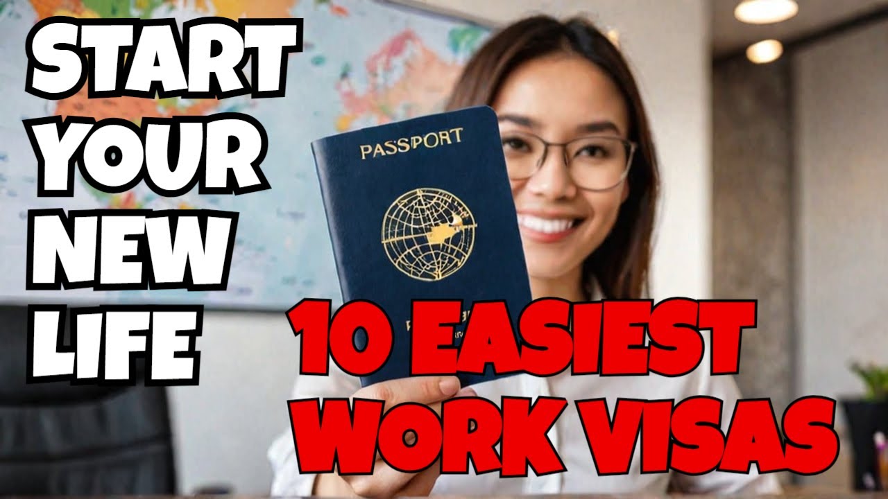 🌍10 Easiest Countries for Work Visas!💰