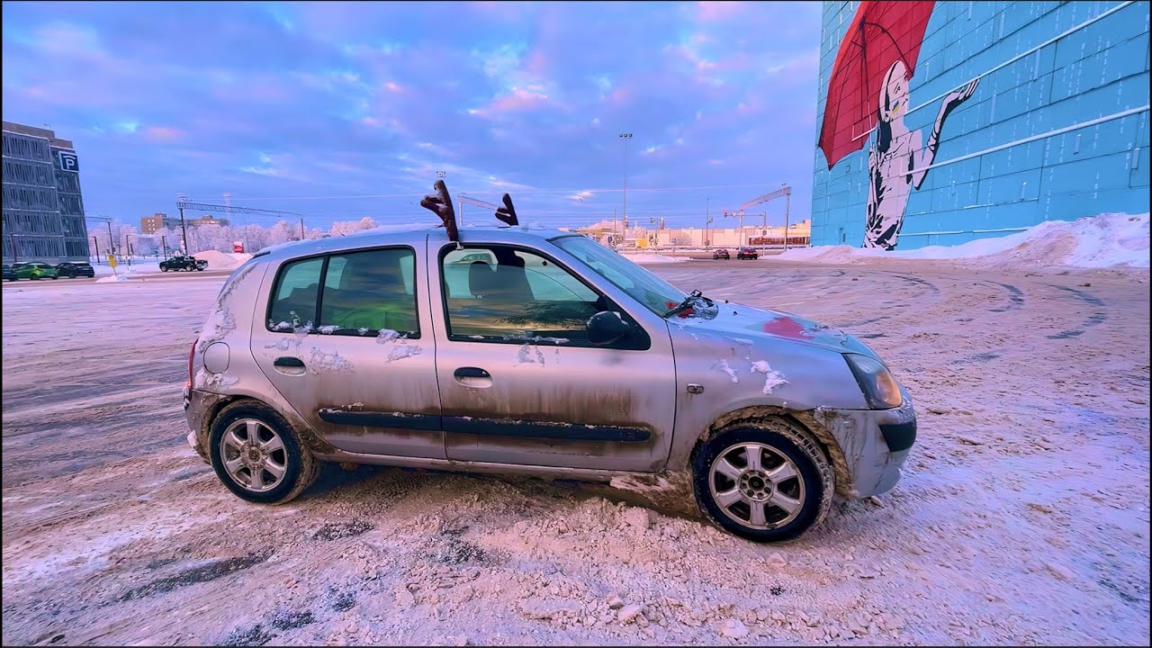 300 EURO? ЭТО НЕ BMW: История RENAULT CLIO 2, машина для работы!