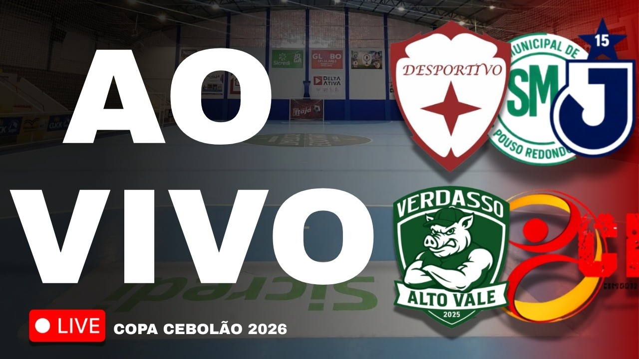 🔥AO VIVO | PLAYOFFS | COPA CEBOLÃO DE FUTSAL | TAÇA ECOTRAT🔥