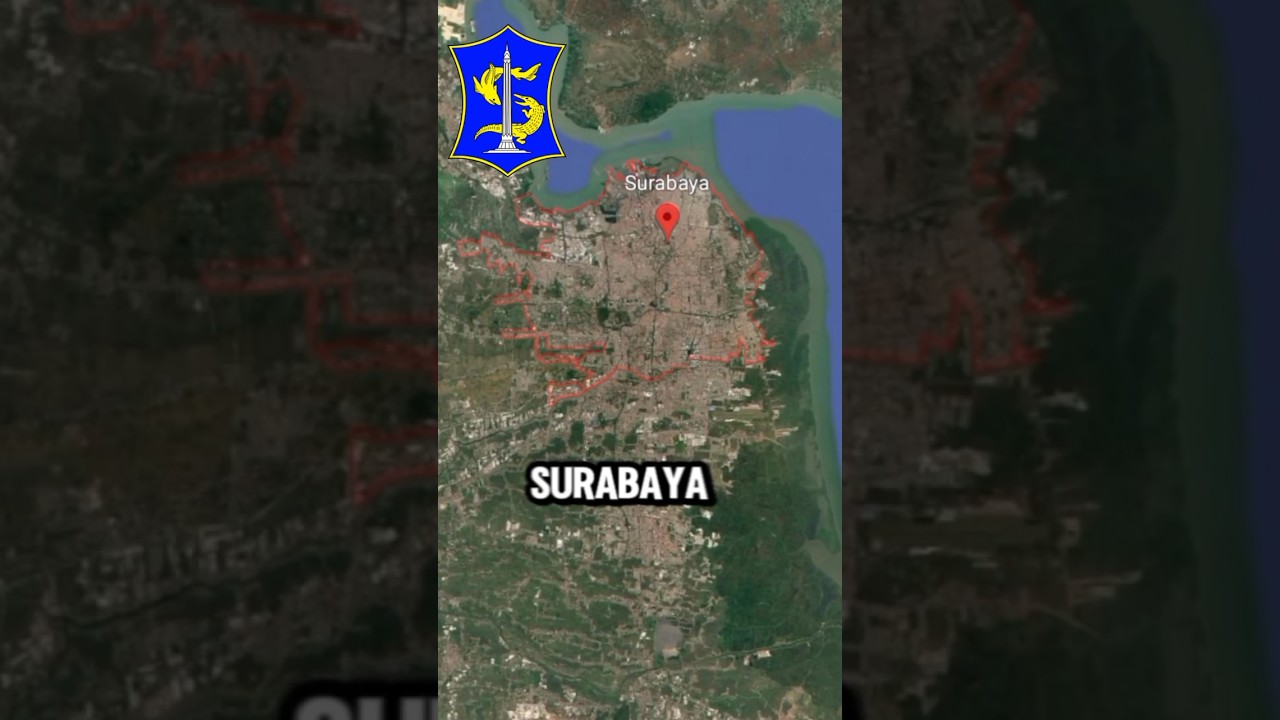 Kota Surabaya, Ibukota Provinsi Jawa Timur.