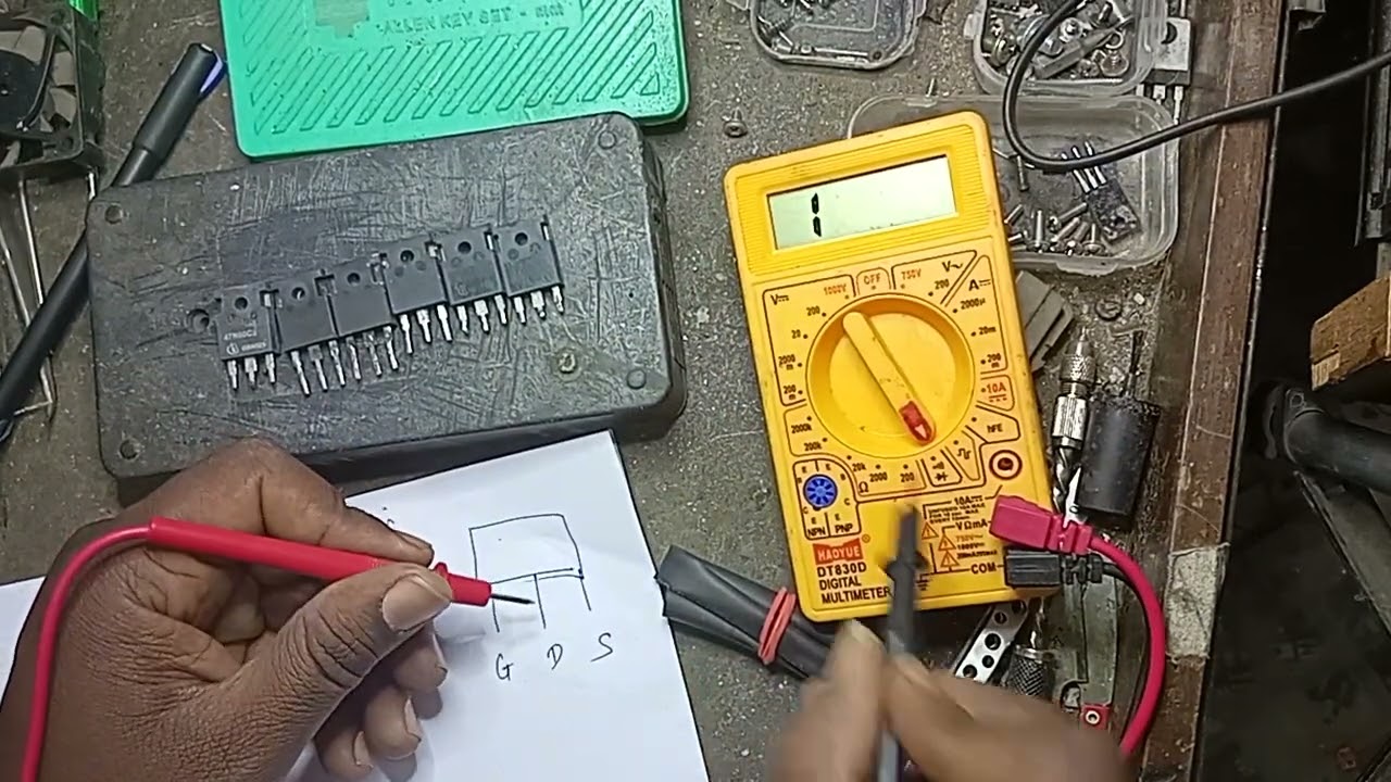 How to Test a MOSFET for Leakage using a Multimeter - MOSFET Leakage Testing Tutorial