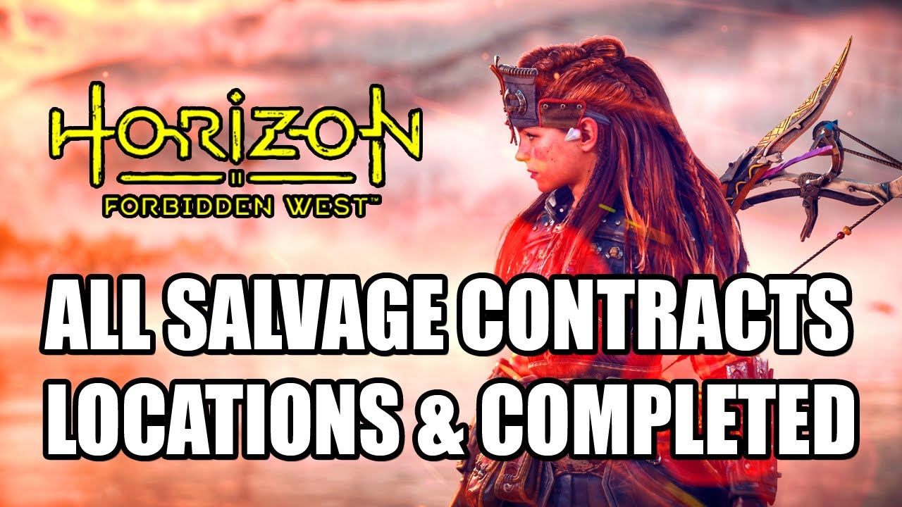 Horizon Forbidden West | All Salvage Contracts Locations & Completed