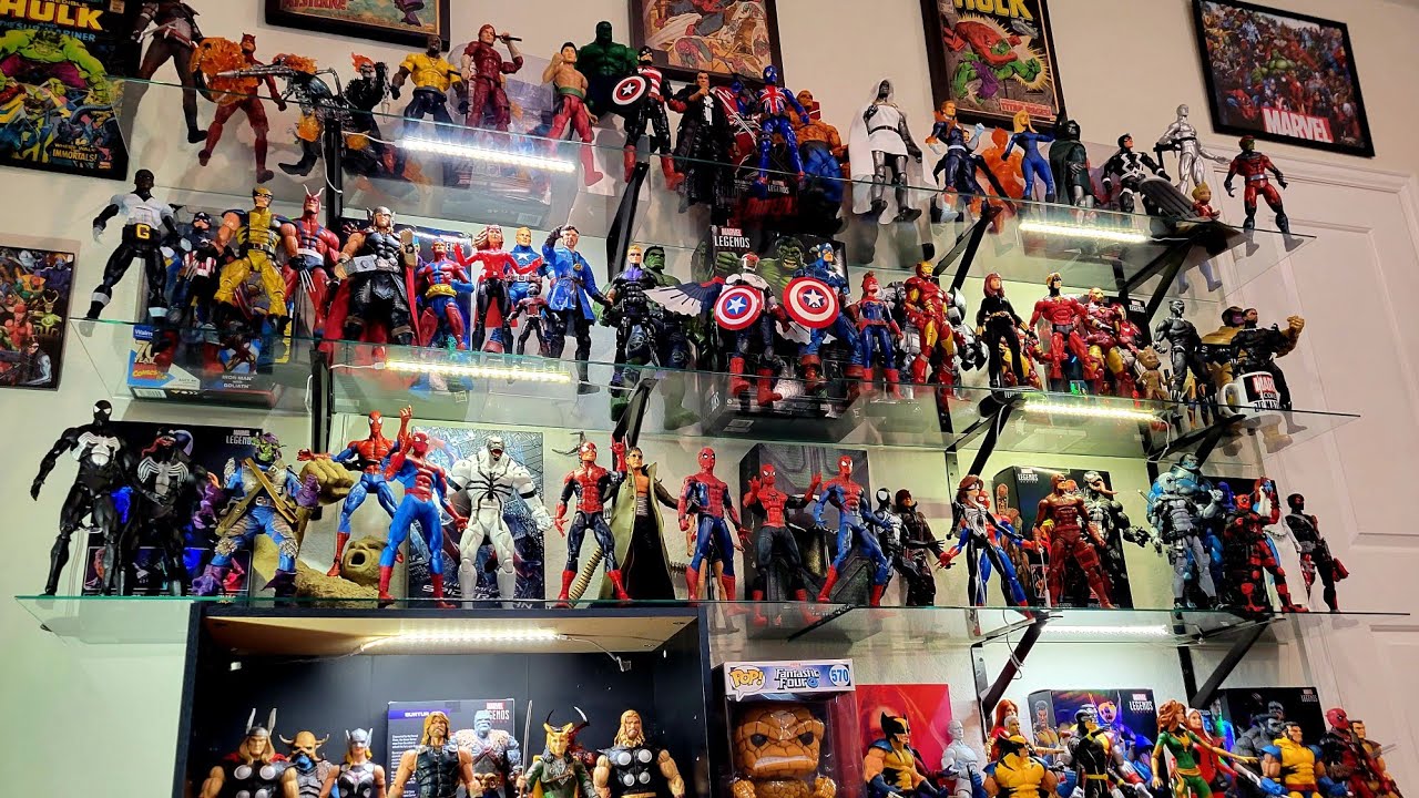 12inch figures collection display Update. Marvel Legends Icons 12inch