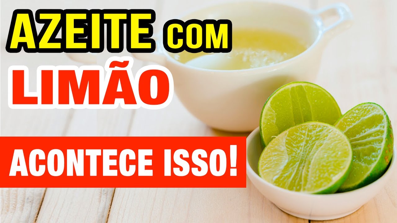 INCRÍVEL - Misture AZEITE COM LIMÃO e Veja o que acontece!