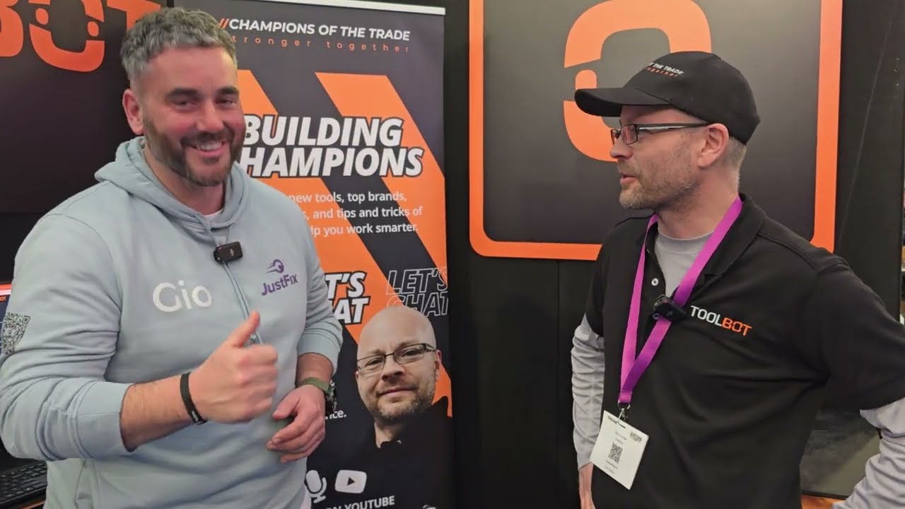 Discover the JustFix App for Real-Time Trade Jobs | Toolbot Goes to Toolfair