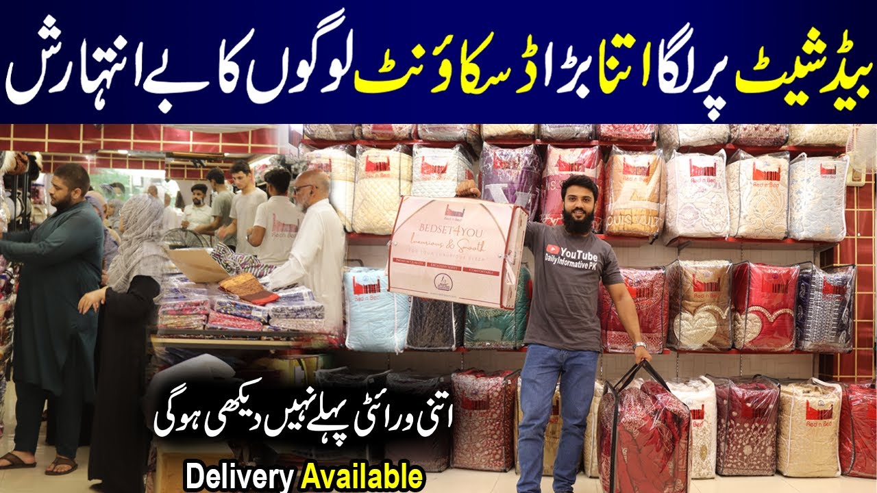 **45% OFF Sale* | Bed Sheet Price in Pakistan | Comforters Bed Sheet & Pilloow Covers | Red n Bed