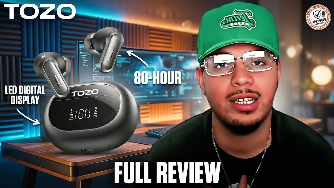 Tozo NC20 Review: The 80-Hour King With A Digital Edge! 🔥✅