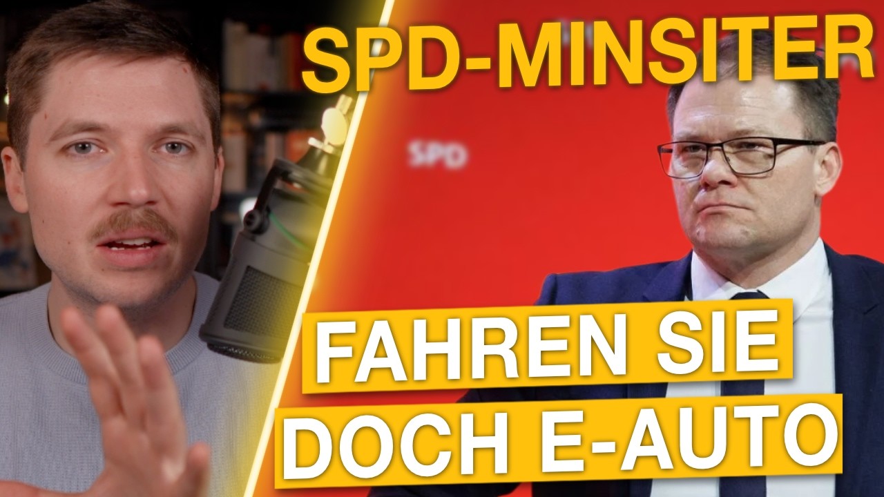 Spritpreise explodieren: SPD-MINSTER: Fahren sie doch einfach E-AUTO! AfD fragt nach
