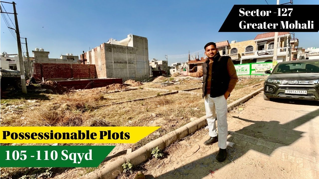Plots for Sale in Sector 127 Greater Mohali | 105&ndash;110 Sqyd | Possessionable Plots | Near Highway |