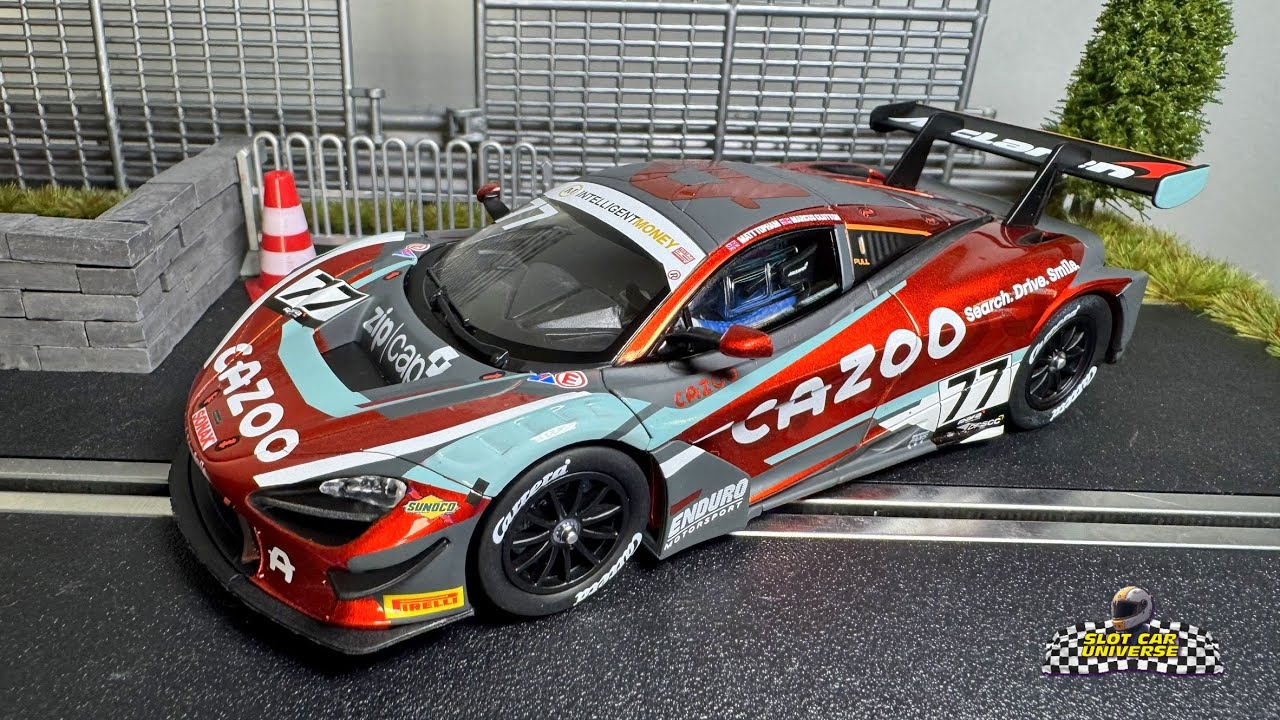 Carrera McLaren 720s GT3 Enduro Motorsport no.77 British GT 2023 Slot Car