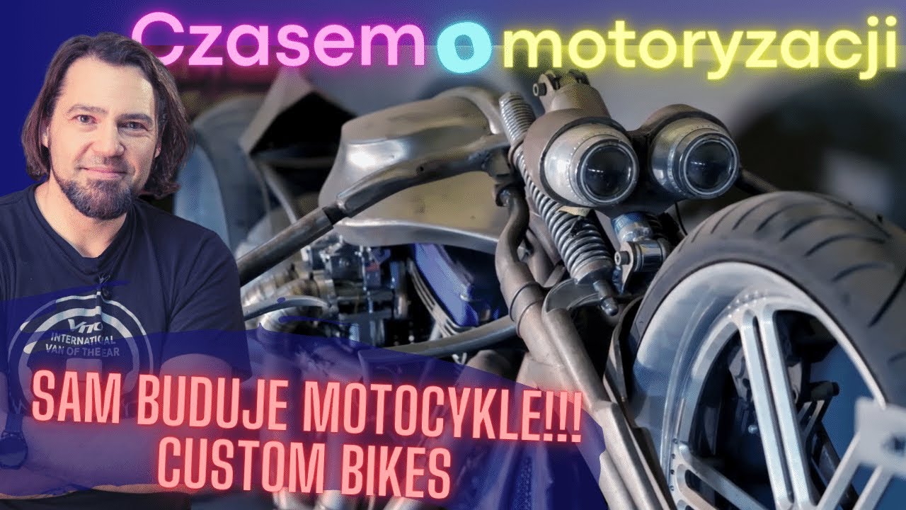 Customowy motocykl i trajka! Tak się buduje nietuzinkowe pojazdy!