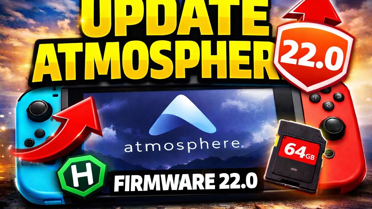 How to Update Atmosphere CFW on Nintendo Switch (2026 Guide) | Easy & Safe Method
