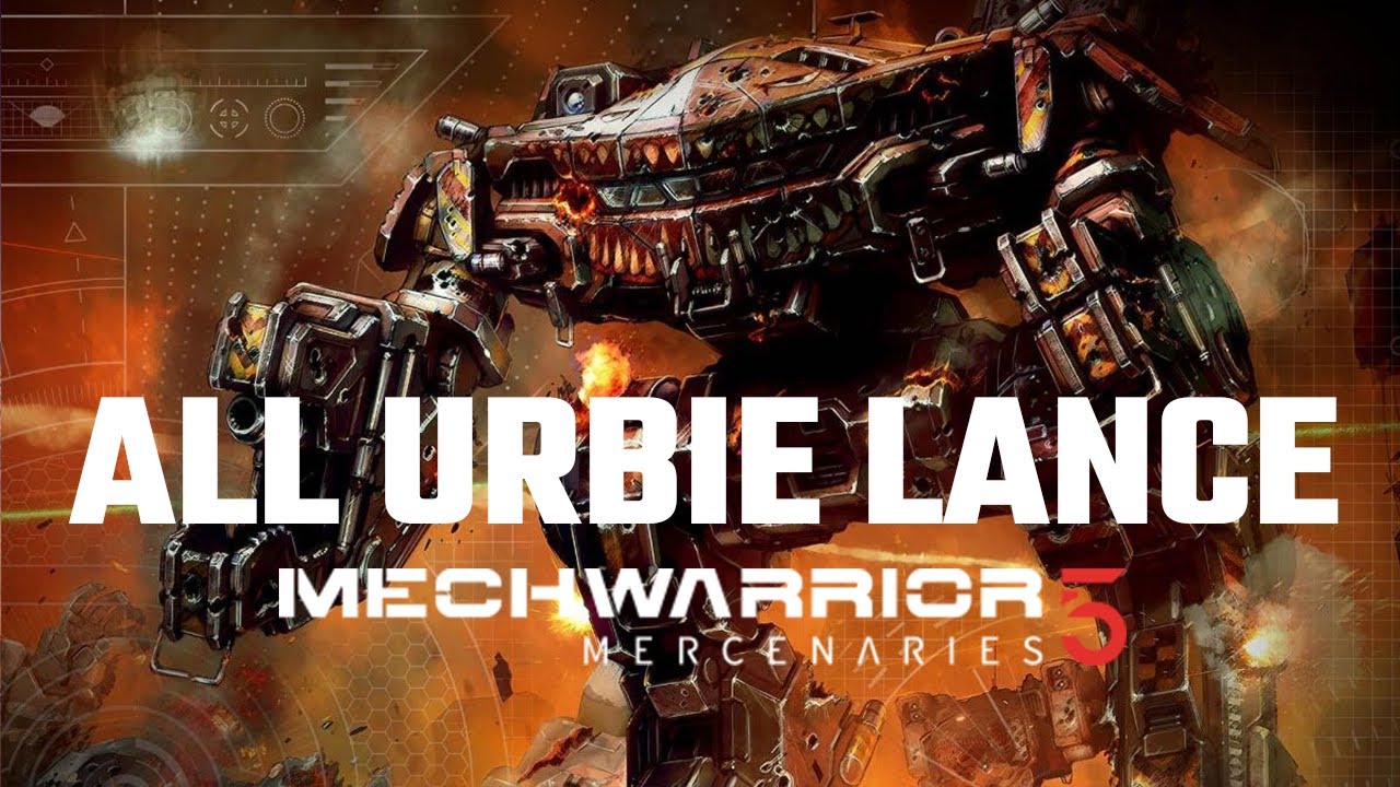 All Urbanmech Lance | Mechwarrior 5: Mercenaries | Full Mission Gameplay