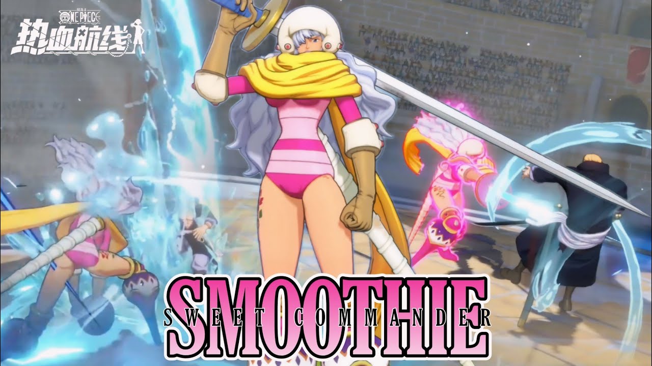 BETTER THAN CRACKER!! SWEET COMMANDER SMOOTHIE | 1VS3 PVP - One Piece Fighting Path